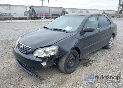 2007 Toyota Corolla Ce из США, поврежденный, VIN JTDBR32E570104499